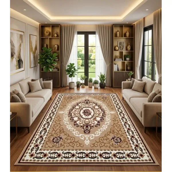 3x5 Feet Premium Carpet (3x5BrnD3)