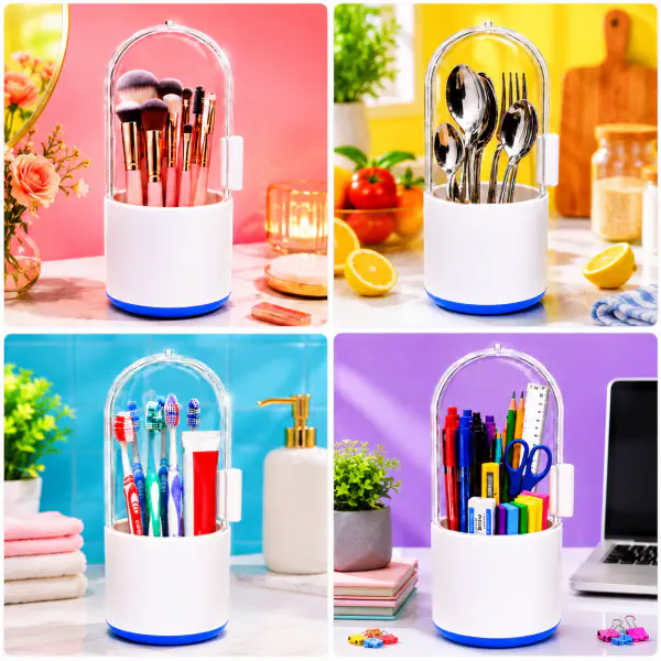Toothbrush Or Makeup Brush Holder