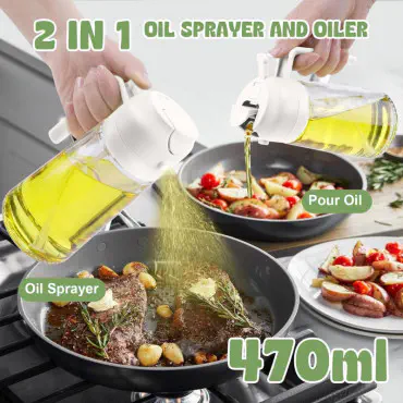 2 in 1 Oil Bottle, O...