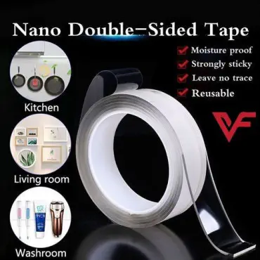(৩ মিটার) Double Side Magic Tape