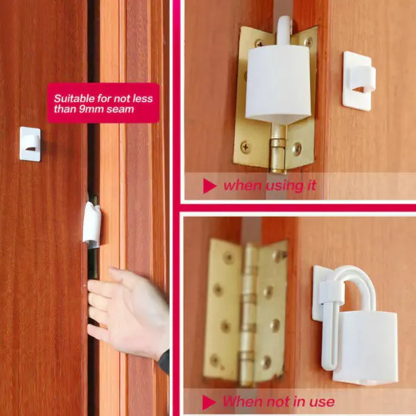 Baby safety door stopper