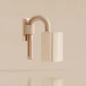 Baby safety door stopper