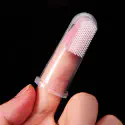 2 Pcs Finger Toothbrush For Baby 