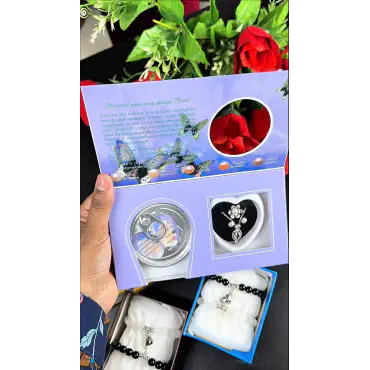 Love Pearl Necklace Gift