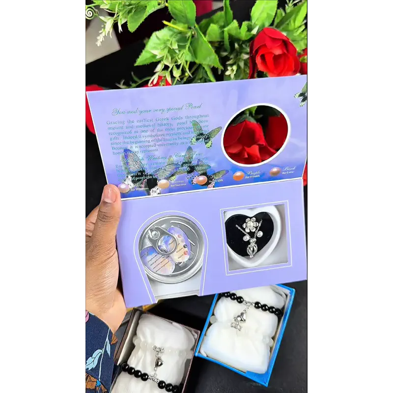 Love Pearl Necklace Gift