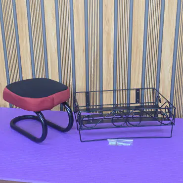 Comfortable Namaj Stool Quran & Jaynamaj Wall Rack