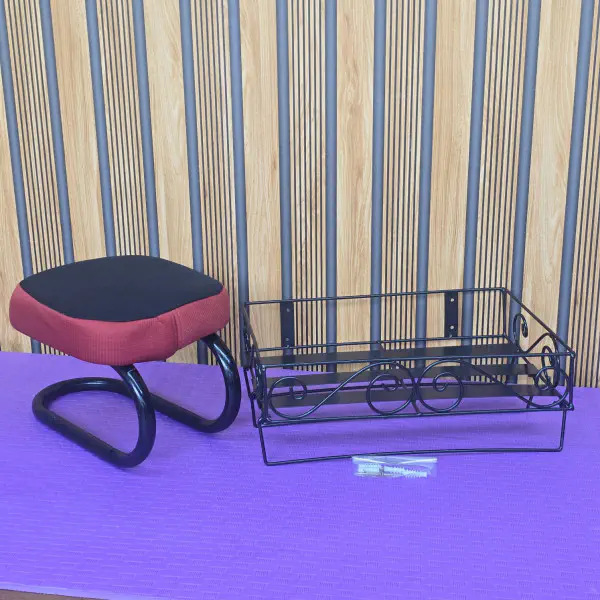 Comfortable Namaj Stool Quran & Jaynamaj Wall Rack