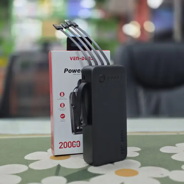 Ven-Dens 20000 mAh Power Bank