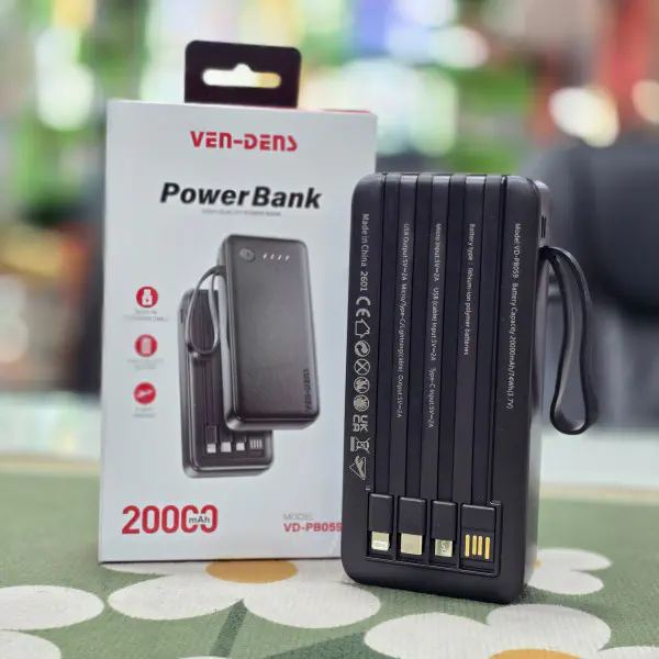 Ven-Dens 20000 mAh Power Bank