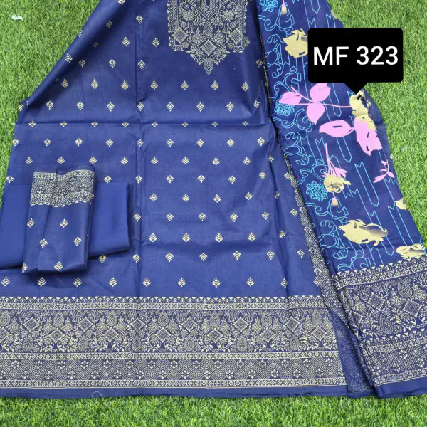 স্কিন প্রিন্টেড থ্রি-পিস Mf 323