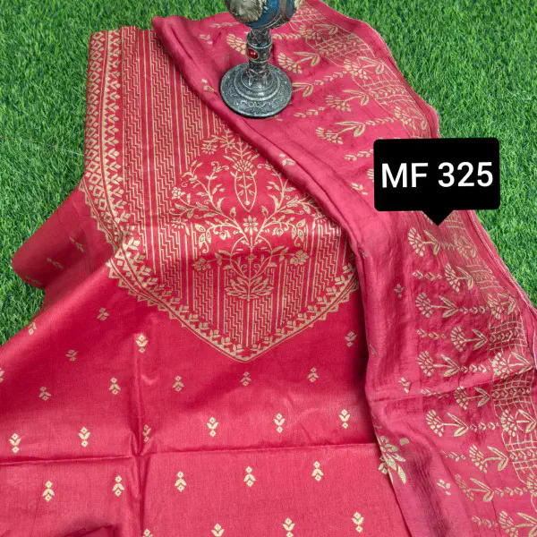 স্কিন প্রিন্টেড থ্রি-পিস   MF 325