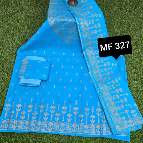 স্কিন প্রিন্টেড থ্রি-পিস    MF 327