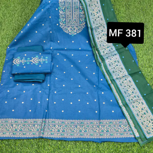 স্কিন প্রিন্টেড থ্রি-পিস Mf 381