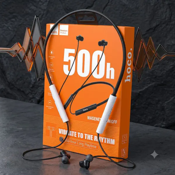 Hoco 500h Long Playtime Neckband 