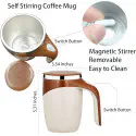 Automatic Magnetic Stirring Tea/Coffee Mug
