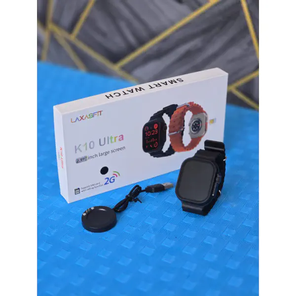 Laxasfit K10 Ultra Smart Watch With Sim Supported