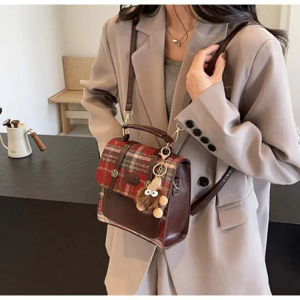 British style - casual backpack for women 