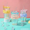 Water Bottle with Lid & Straw (Thermal Reusable Multi-Use)