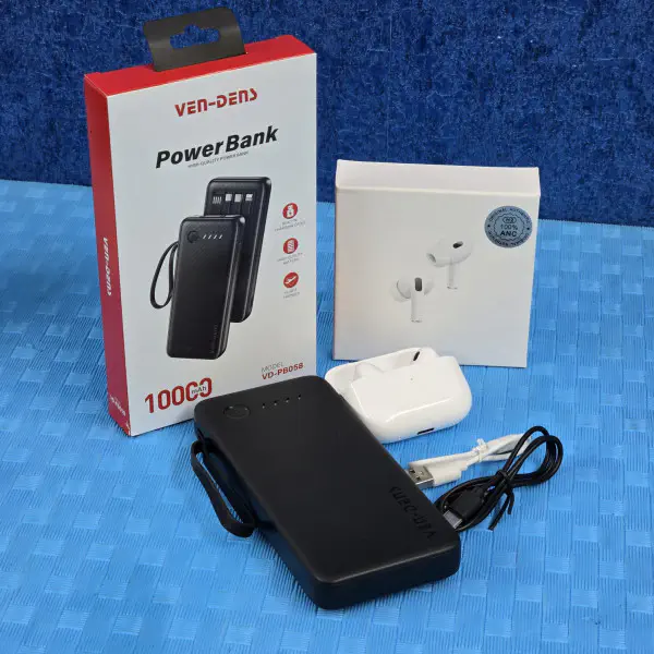 Ven-Dens  Power Bank  2nd Generation AirBuds  
