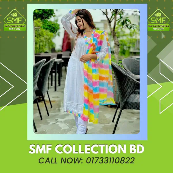 রংধনু থ্রি পিস    SMF 706