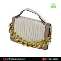 Carlton London Flap-Over Sling Bag