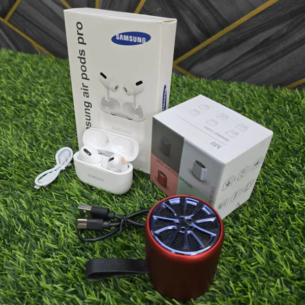 Samsung Air Pods Pro & Angusen Speaker Combo