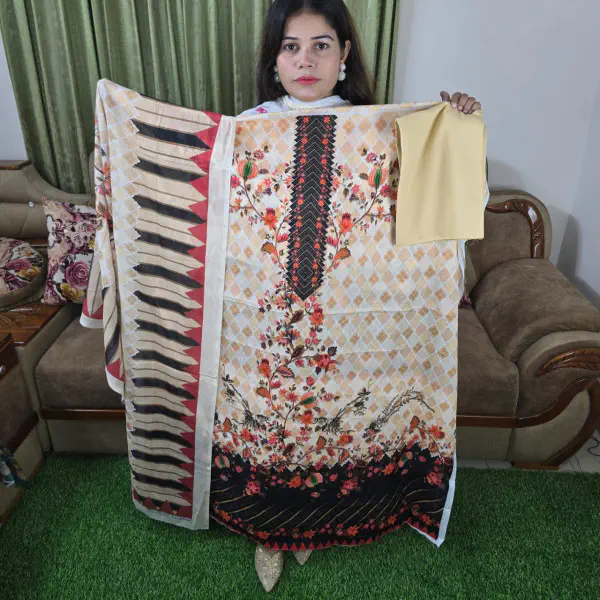 পাকিস্তানি লোন, সুইস কটন  ডিজিটাল প্রিন্ট 