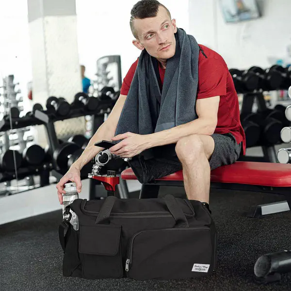  Travel & Gym Bag (Black colour)