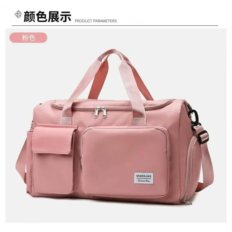  Travel & Gym Bag ( Pink colour )