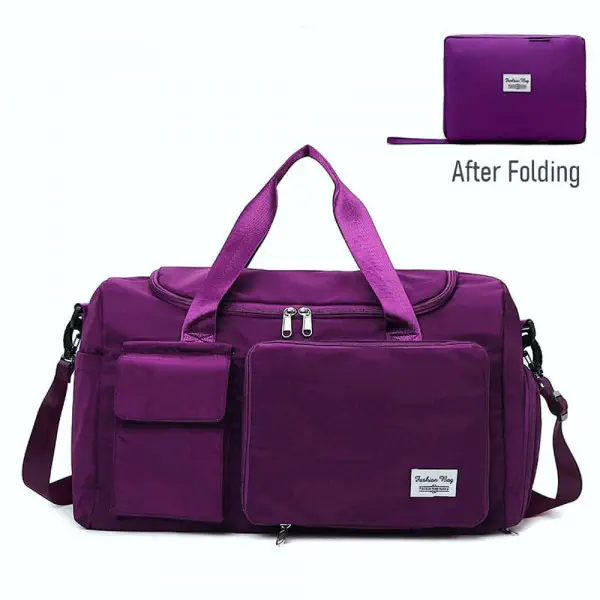 Travel & Gym Bag( Deep Purple )