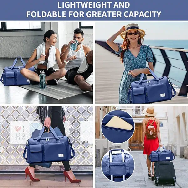  Travel & Gym Bag ( Pink colour )