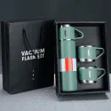Vacuum Flask Set(Green Colour)