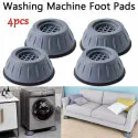 (4 Pcs Set) Anti-Vibration Feet Pads Washing Machine Rubber