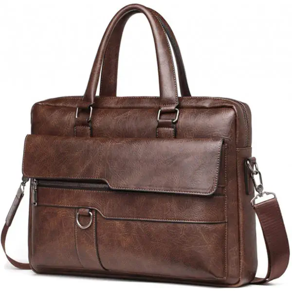  Briefcase Laptop Bag (Coffe)
