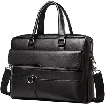  Briefcase Laptop Bag (Black)