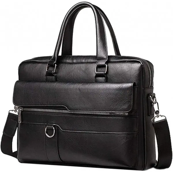  Briefcase Laptop Bag (Black)