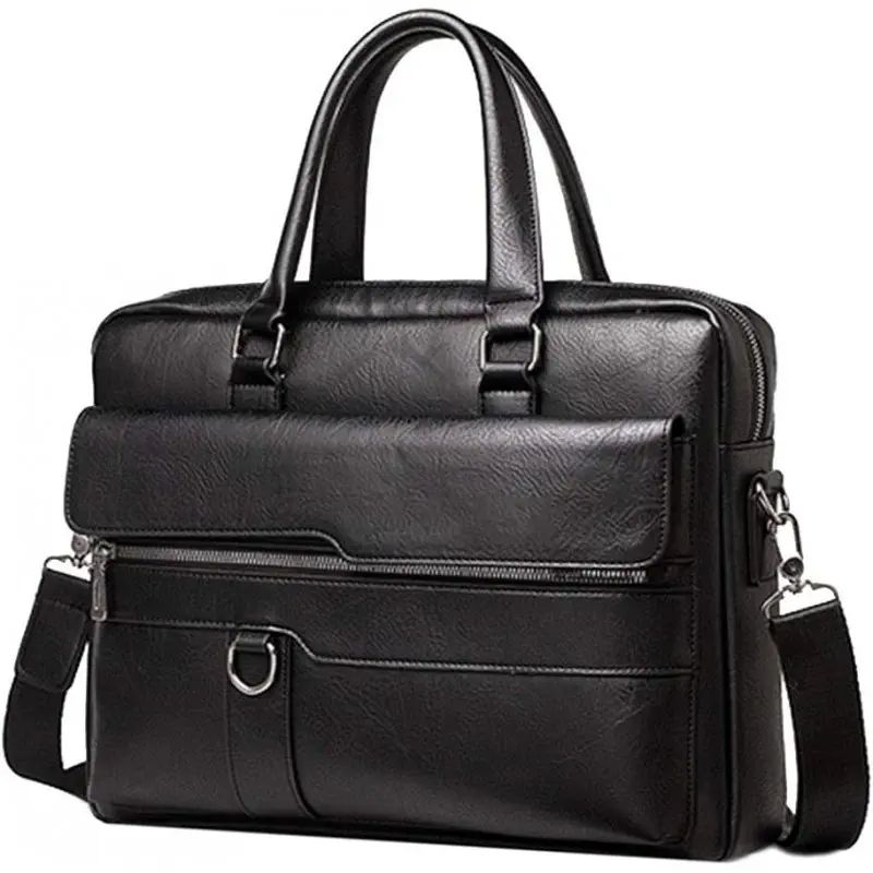  Briefcase Laptop Bag (Black)