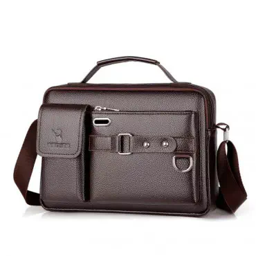(৯"/১৩")Men's Shoulder Bag (Coffe)