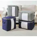 storage bag  (Ash and blue)( ১ পিস 500 টাকা )