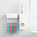 Automatic Toothpaste Dispenser & Brush Holder 