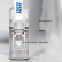 Automatic Toothpaste Dispenser & Brush Holder 