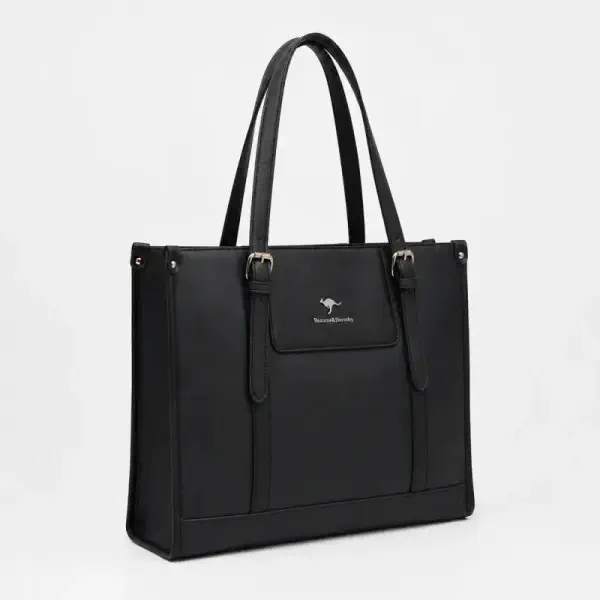 Kangaroo Tote bag (Black)