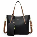 Ladies Tote Bag {Black}