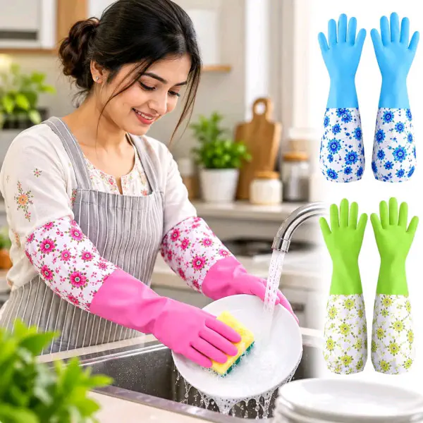 (৩ জোড়া) Long Hand Gloves