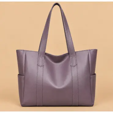 PU Leather Tote Bag ...