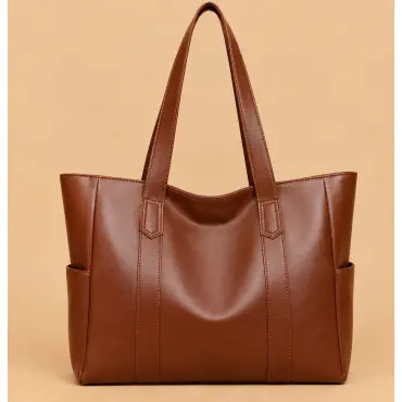 PU Leather Tote Bag ...