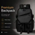 Stylish Waterproof Backpack (Black )