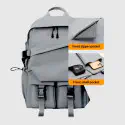 Stylish Waterproof Backpack (Ash )