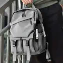 Stylish Waterproof Backpack (Ash )