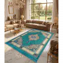 4.5'x6.5' Turkish Floor Galicha (Green-1)